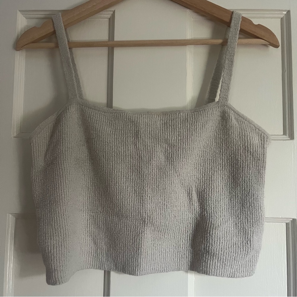 Madewell Knit Cropped Tank Top